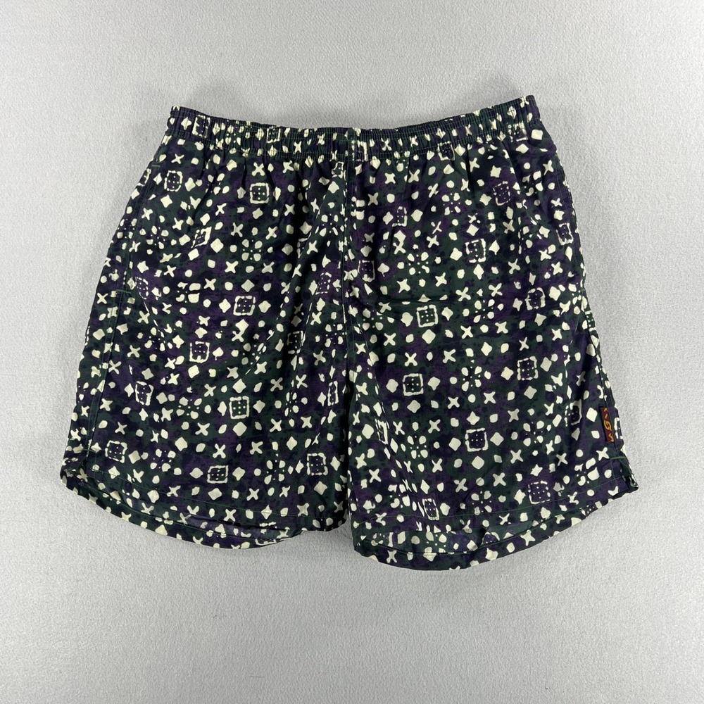 Vintage Y2K Weekends Beachwear Funky Design Mens Size Large Swimwear